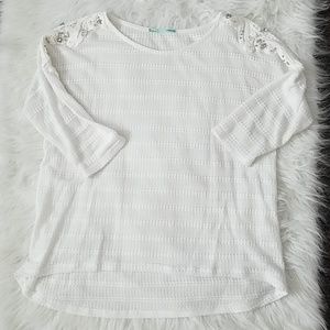 Maurices white sweater